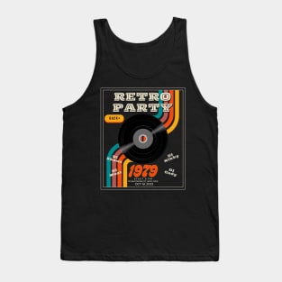 Retro Party Tank Top